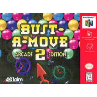 Caratula de Bust-A-Move 2: Arcade Edition para Nintendo 64