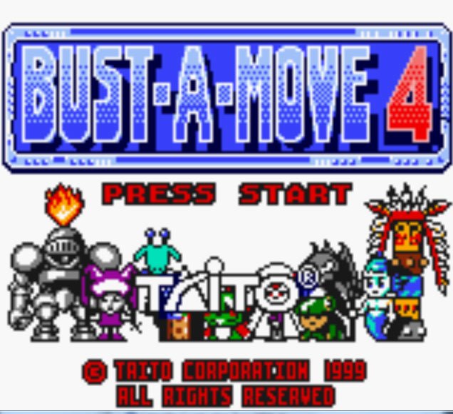 Pantallazo de Bust-A-Move 4 para Game Boy Color