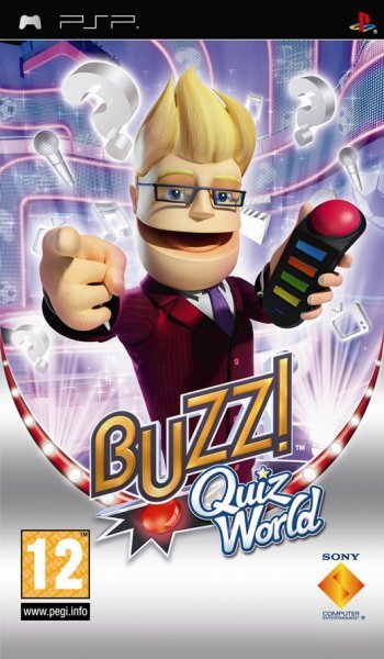 Caratula de Buzz!: Quiz World para PSP