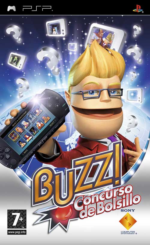 Caratula de Buzz! Concurso de Bolsillo para PSP