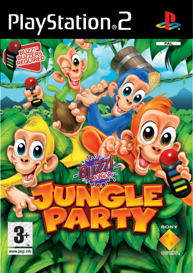 Caratula de Buzz! Junior: Jungle Party para PlayStation 2
