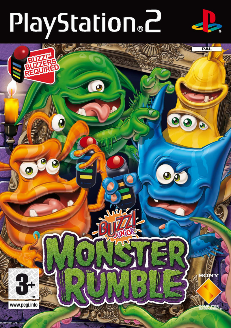 Caratula de Buzz! Junior: Monsters para PlayStation 2