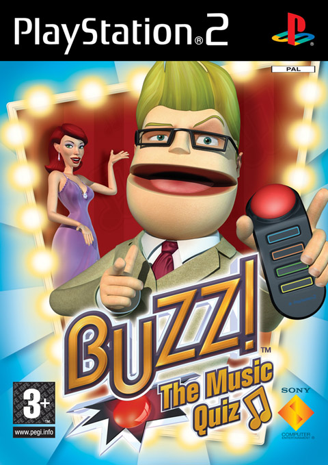 Caratula de Buzz: The Music Quiz para PlayStation 2