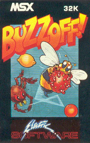 Caratula de Buzz Off! para MSX
