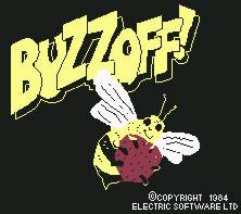 Pantallazo de Buzzoff! para Commodore 64