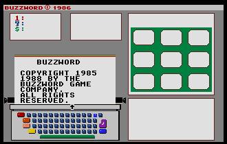 Pantallazo de Buzzword para Atari ST