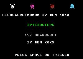 Pantallazo de Bytebusters para MSX