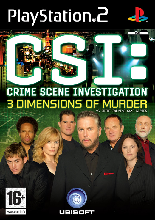 Caratula de CSI: 3 Dimensions of Murder para PlayStation 2