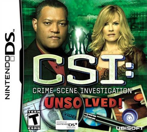 Caratula de CSI: Crime Scene Investigation: Unsolved! para Nintendo DS