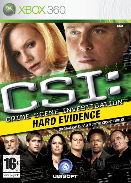 Caratula de CSI: Crime Scene Investigation - Hard Evidence para Xbox 360