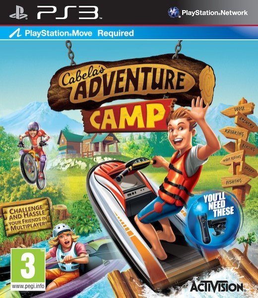 Caratula de Cabelas Adventure Camp para PlayStation 3