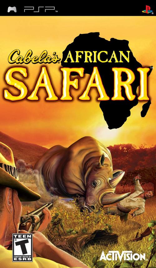 Caratula de Cabela's African Safari para PSP