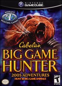 Caratula de Cabela's Big Game Hunter: 2005 Adventures para GameCube