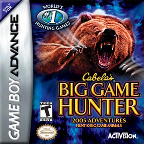 Caratula de Cabela's Big Game Hunter: 2005 Adventures para Game Boy Advance