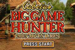 Pantallazo de Cabela's Big Game Hunter: 2005 Adventures para Game Boy Advance