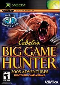 Caratula de Cabela's Big Game Hunter: 2005 Adventures para Xbox