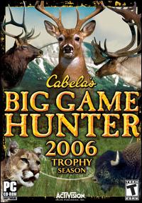 Caratula de Cabela's Big Game Hunter 2006 para PC