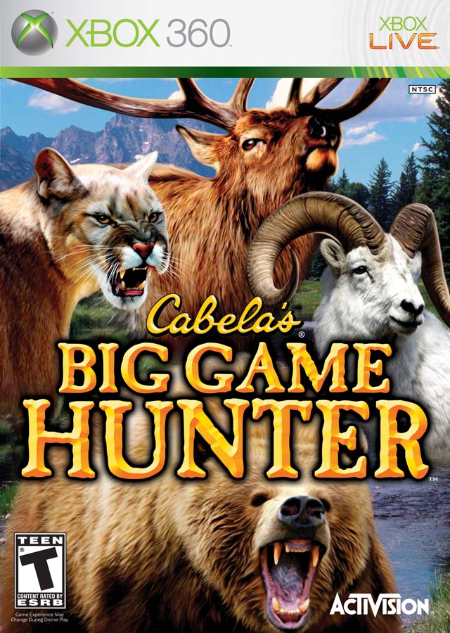 Caratula de Cabela's Big Game Hunter 2008 para Xbox 360