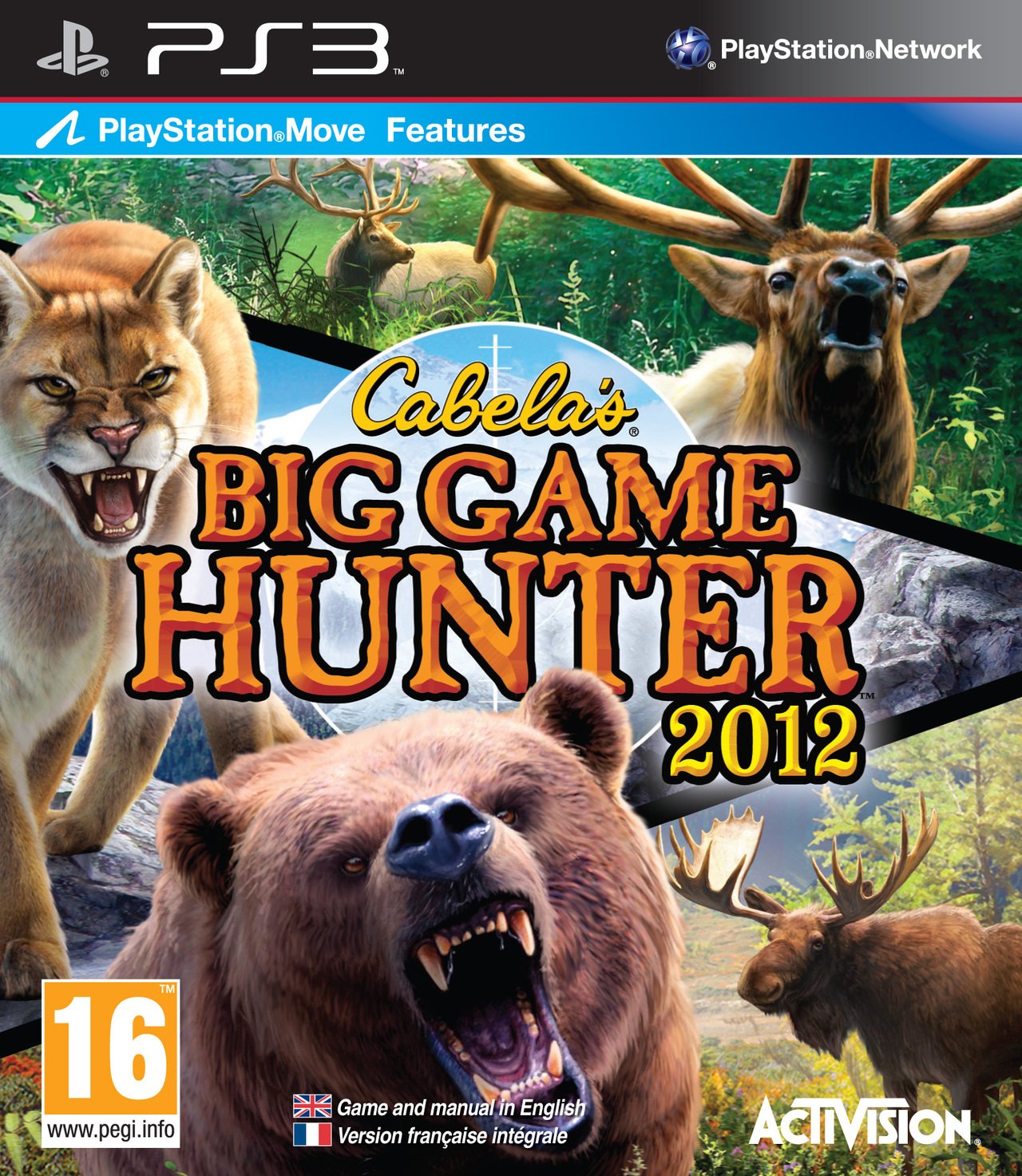 Caratula de Cabelas Big Game Hunter 2012 para PlayStation 3