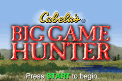 Pantallazo de Cabela's Big Game Hunter para Game Boy Advance