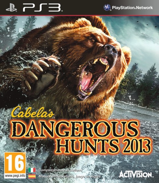 Caratula de Cabelas Dangerous Hunts 2013 para PlayStation 3