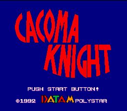 Pantallazo de Cacoma Knight (Japonés) para Super Nintendo