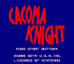 Pantallazo de Cacoma Knight in Bizyland para Super Nintendo