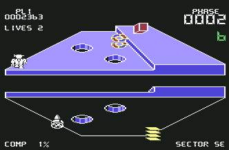 Pantallazo de Cadcam Warrior para Commodore 64