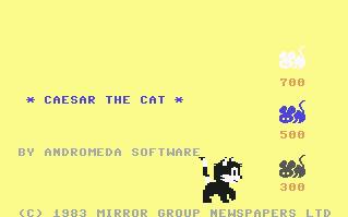Pantallazo de Caesar the Cat para Commodore 64