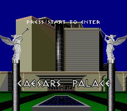 Pantallazo de Caesars Palace para Sega Megadrive