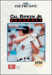 Caratula de Cal Ripken Jr. Baseball para Sega Megadrive