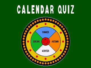 Pantallazo de Calendar Quiz para Amiga