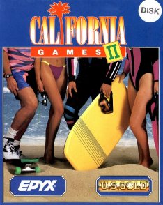 Caratula de California Games II para Amiga