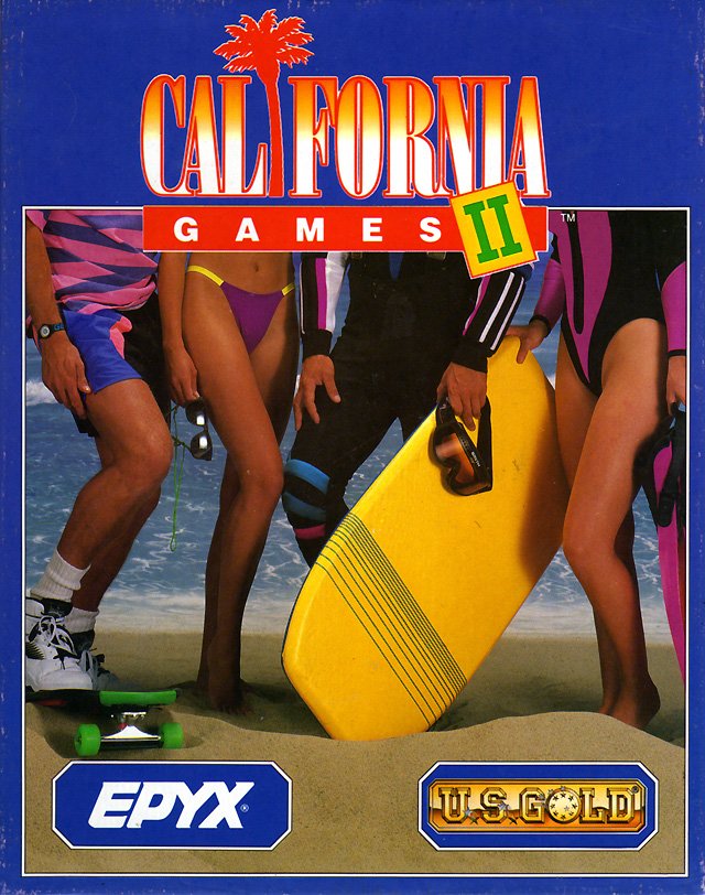 Caratula de California Games II para Atari ST