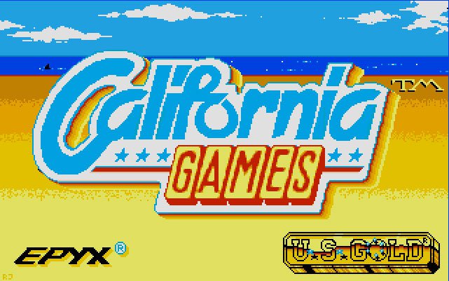 Pantallazo de California Games para Atari ST