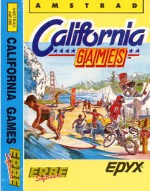 Caratula de California Games para Amstrad CPC