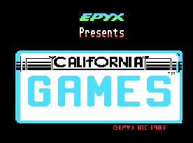 Pantallazo de California Games para MSX