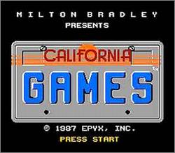 Pantallazo de California Games para Nintendo (NES)