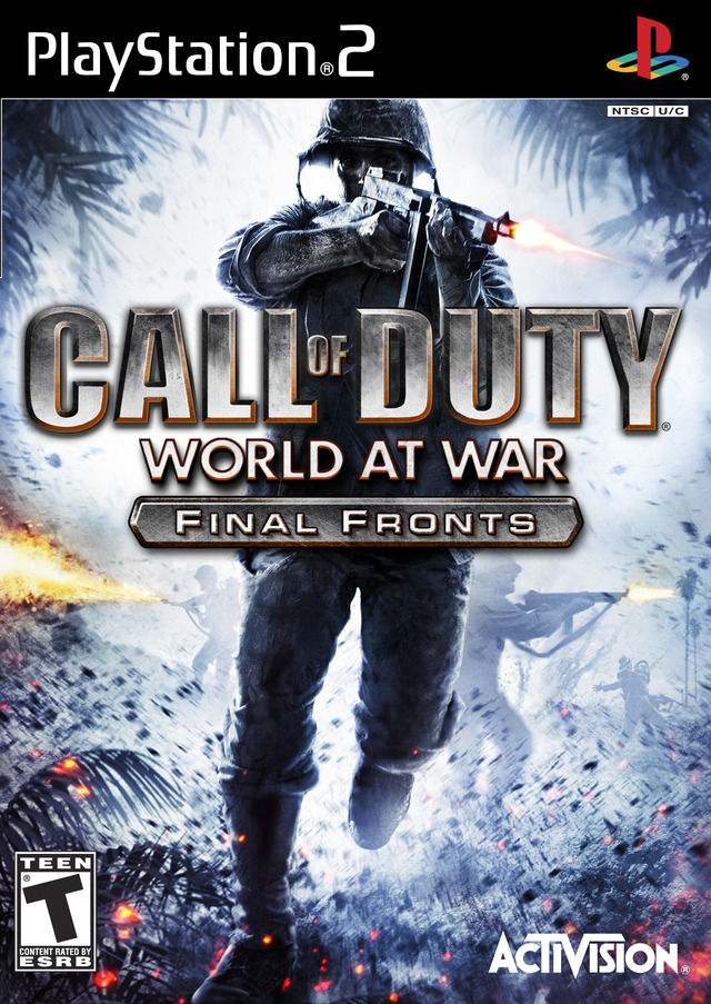 Caratula de Call of Duty: World at War - Final Fronts para PlayStation 2