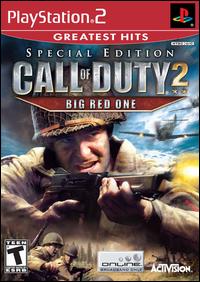 Caratula de Call of Duty 2: Big Red One -- Enhanced [Greatest Hits] para PlayStation 2