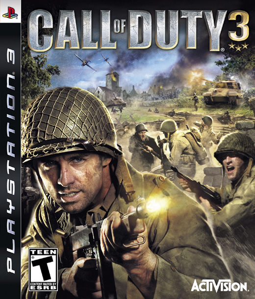 Caratula de Call of Duty 3 para PlayStation 3