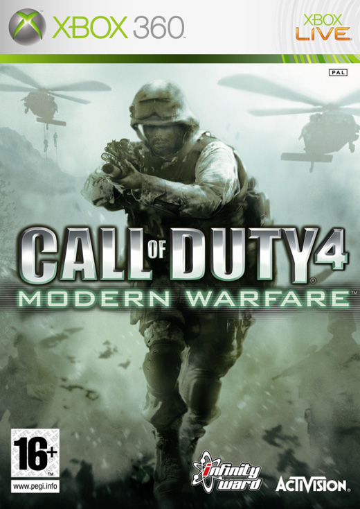 Caratula de Call of Duty 4: Modern Warfare para Xbox 360