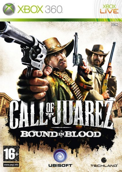 Caratula de Call of Juarez: Bound in Blood para Xbox 360