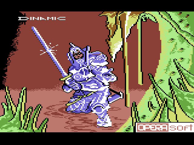 Pantallazo de Camelot Warriors para Commodore 64