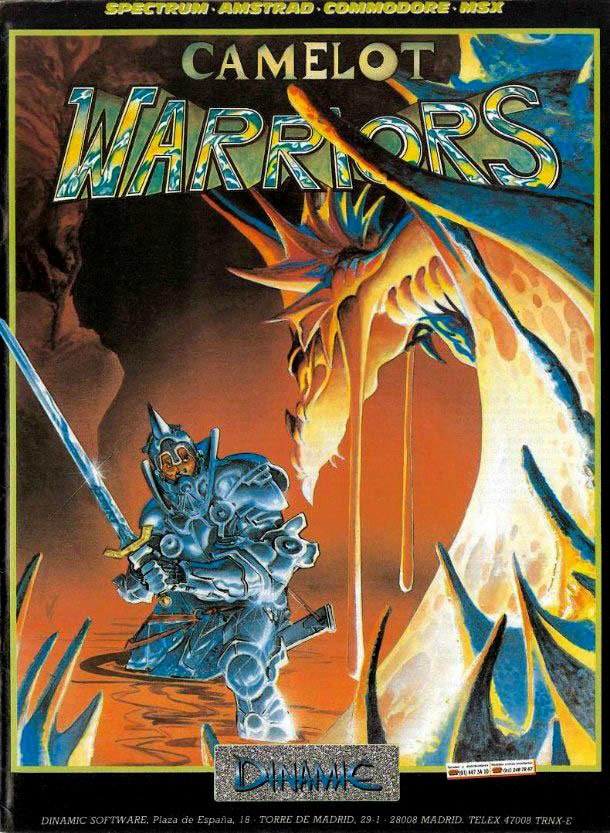 Caratula de Camelot Warriors para Commodore 64