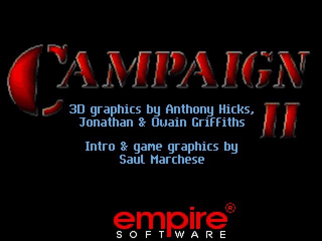 Pantallazo de Campaign II para Amiga