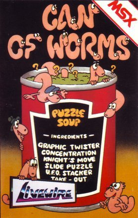 Caratula de Can of Worms para MSX