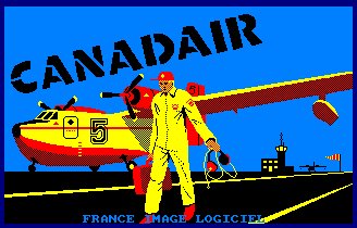 Pantallazo de Canadair para Amstrad CPC