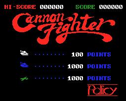 Pantallazo de Cannon Fighter para MSX