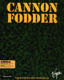 Caratula de Cannon Fodder para Amiga